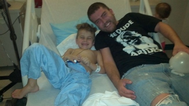 After he was kidnapped Tuesday from St. Louis Children's Hospital, Porter Stone was found safe and transported Wednesday morning to Advocate Christ Medical Center in Oak Lawn. His father, Jeffrey Stone, was taken into custody. NBC Chicago reporter Michelle Relerford has the latest.