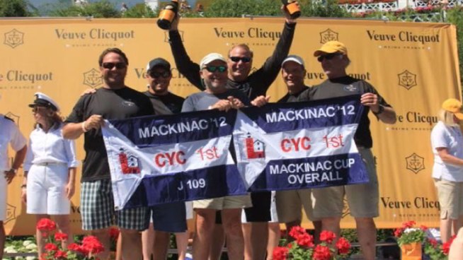 Crew that helped a capsized boat last year took home a victory this year. Charlie Wojciechowski reports.