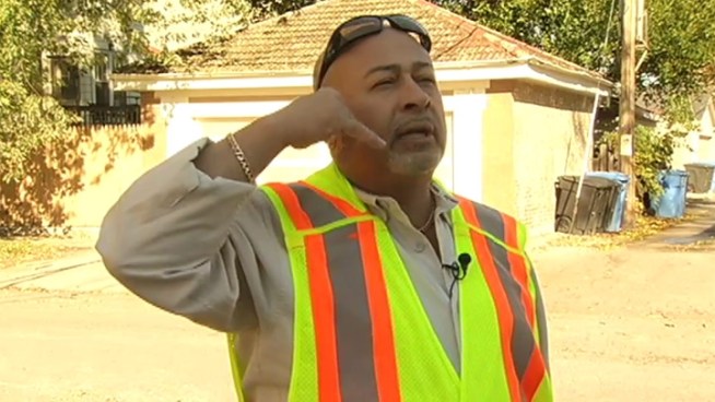 A city worker describes how he turned in a couple of home invasion suspects.