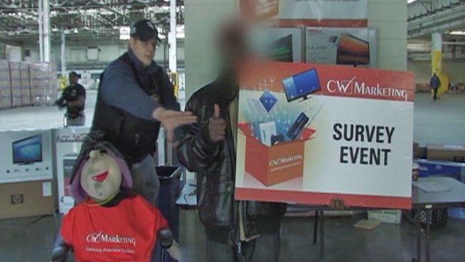 Oct. 4, 2011: More than 100 fugitives were taken into custody through “Operation C.W. Marketing,” Sheriff Tom Dart's latest ruse to apprehend some of the 45,000 fugitives wanted in Cook County.

