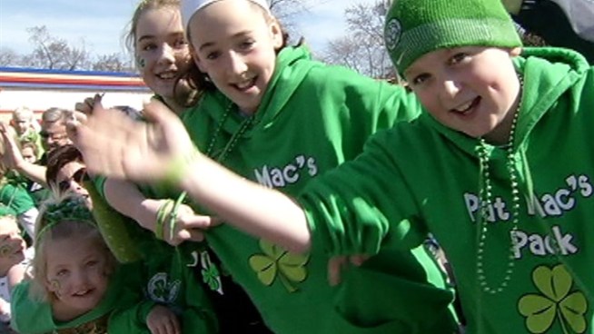 After two years off, the South Side Irish Parade is back, but the drunks in the streets are not.  Instead, it's a family-friendly parade enjoyed by young and old.