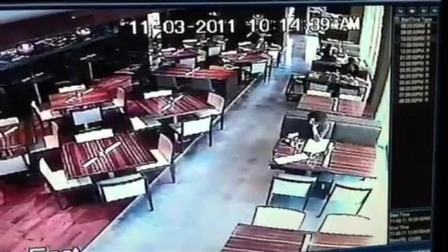 This video, courtesy of Eater Chicago, shows a taxi cab crashing through the windows at Wicker Park restaurant Prasino.