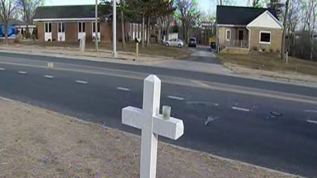 Theresa Burns was struck by a car while trying to help someone else off the road. Michelle Relerford reports.