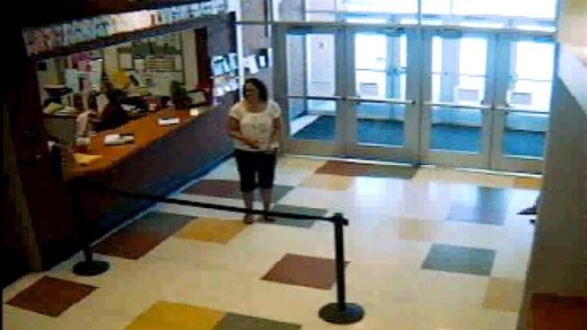 Aurora Police released this surveillance video showing Amy Fry-Pitzen taking Timmothy Pitzen from his Aurora elementary school on May 11.