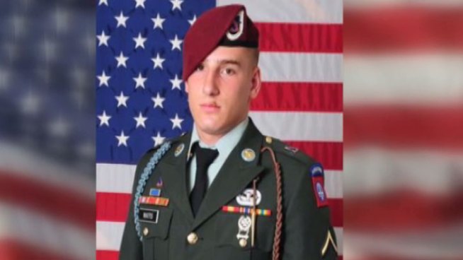 Spc. Samuel T. Watts, 20, was injured by an IED last month. Anthony Ponce spoke to Watts' family and friends at the soldier's funeral.