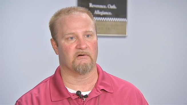 Officer Del Pearson was shot in a chase on the South Side nearly eight weeks ago. The bullet tore into an artery and was lodged near his spine.