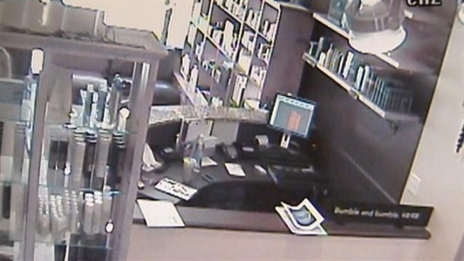 The K Paige Salon, on West Webster Avenue in Lincoln Park, was robbed at about 10 a.m. on May 22, 2012.