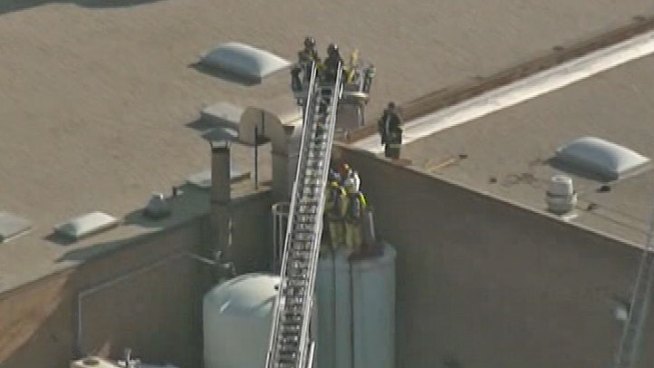 Emergency personnel who responded to the Wheeling chemical company required decontamination treatment because of possible exposure to dangerous chemicals. Christian Farr reports.