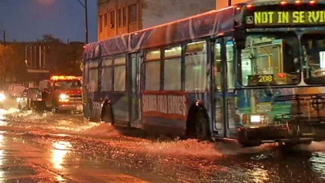 A pattern of patterns caused some isolated flooding, brought down trees and caused some damage around the Chicago area. Rob Elgas reports.