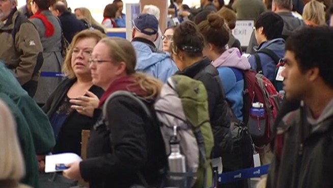 150 flights canceled at O'Hare by noon Thursday.