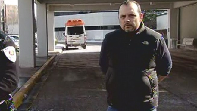 Jason B. Logsdon of Evanston faces 11 counts of armed robbery in connection with a string of salon heists. Christian Farr reports.