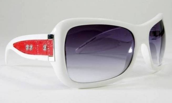 Jee Vice Sassy White Sunglasses