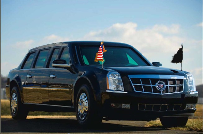 Obama's Top Secret Limo Revealed