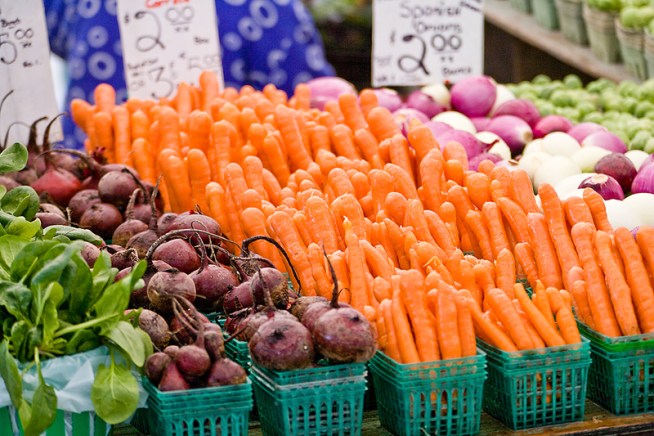 Carrots are 24-Karat at the Green City Market