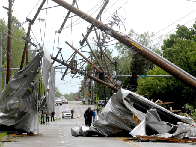 Quinn Declares Disaster Areas After Storms