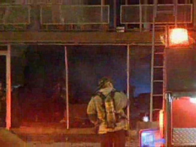 Fire broke out in Lawndale neighborhood building early Monday morning