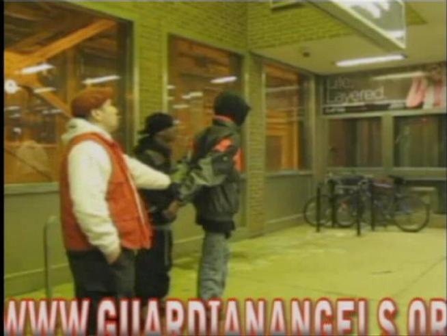 Two South Side men are accused of hitting a student on a CTA train in the Wrigleyville neighborhood and stealing a video camera before being apprehended by <a title=