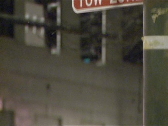 Overnight parking ban is in effect.