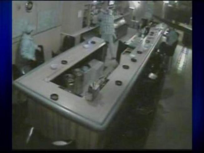 Surveillance video shows the brutal attack of a female bartender at the hands of <a title=