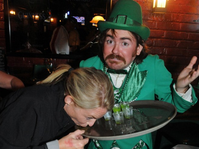 Shecky's Night Out, the search for the ultimate redhead and halfway to St. Patrick's Day festivities made for a wickedly interesting night in the city.