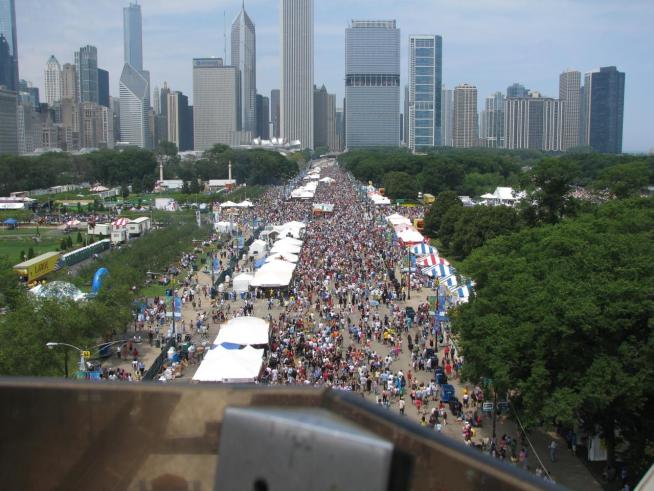 The Taste of Chicago has a new date in 2012 and will be only five days instead of 10.