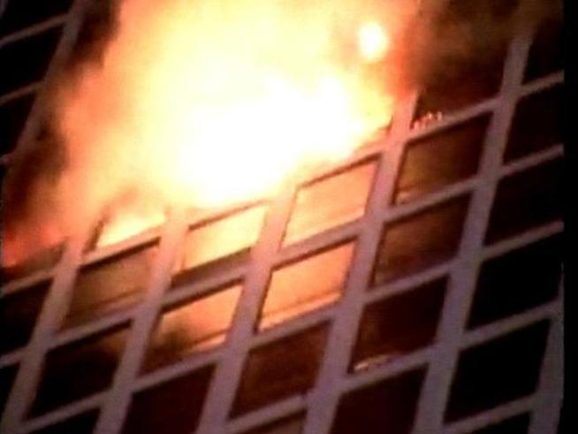1 person died in the blaze.