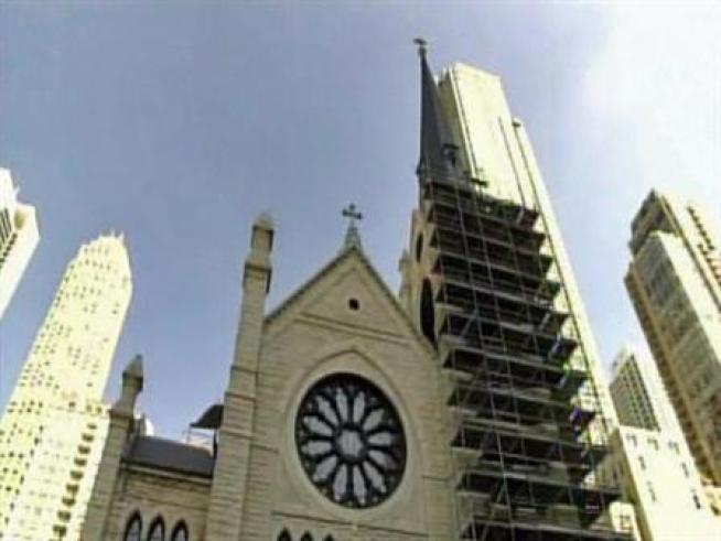 Holy Name Cathedral, the city's central Roman Catholic place of worship, reopened Monday after months of renovations and repairs.