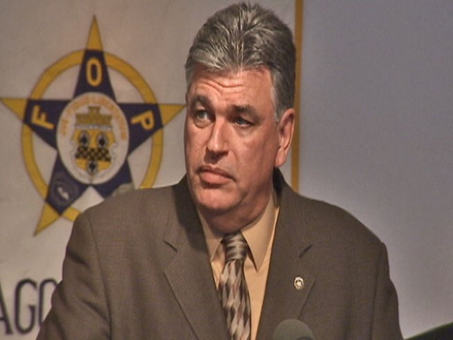 The Fraternal Order of Police says Global Positioning System records proved the two officers who'd been stripped of their police powers were not in the area of where an alleged abuse incident took place.