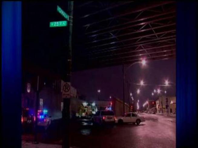 He's lucky to be alive. Police say a man involved in afreak car crash fell 125 feet from an overpass on Chicago's Dan Ryan Expressway -- and survived.