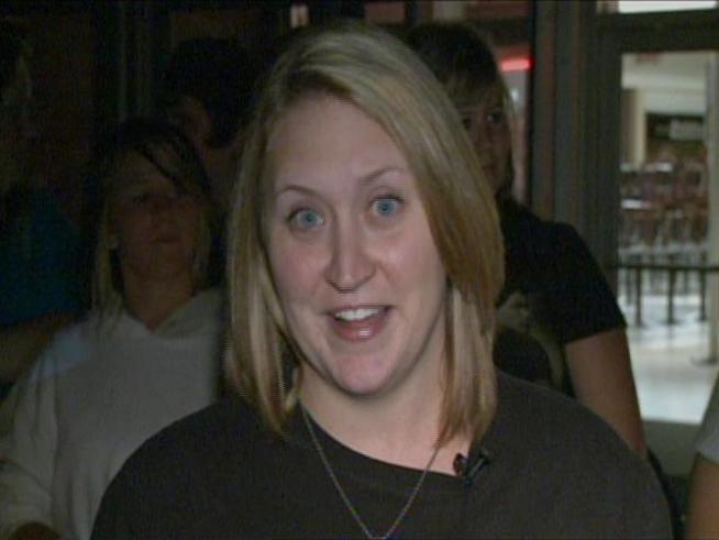 Twilight fans at the premiere of 