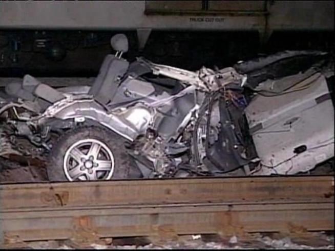 A 26-year-old woman is killed when an <a title=