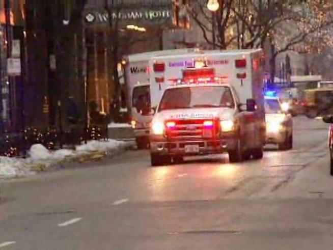 Several firefighters transported to hospital, at least two firefighters in critical condition