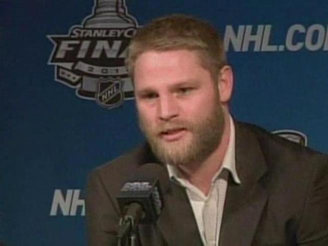 A stolen puck, a thrown towel, and tensions before game 3 of the Stanley Cup Finals.