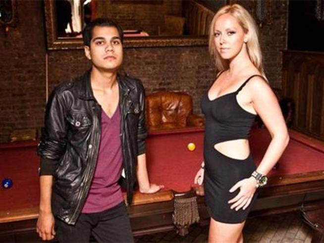 Violinist Katarina Visnevska and DJ William Galvan are tearing things up every Wednesday at Double A, Mercadito's swanky basement lounge. Check out what happens when strings meet turntables.