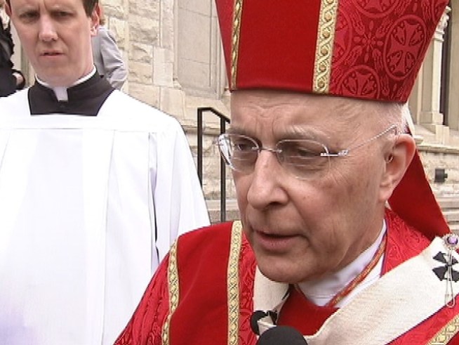On Palm Sunday, Cardinal Francis George expresses his concern over the ongoing sex abuse scandal, and defends the Pope for his actions as cardinal.