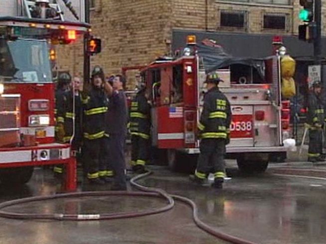 Fire Truck Hits Building, Five Firefighters Injured
