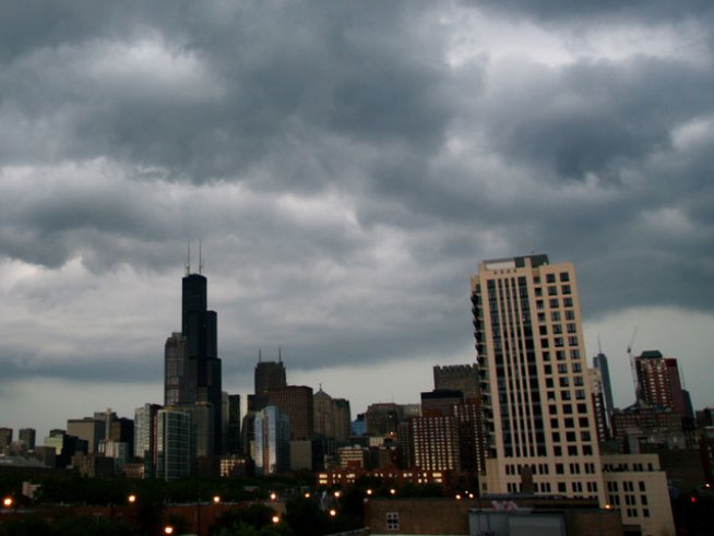 A severe thunderstorm watch is in effect until 9 p.m.