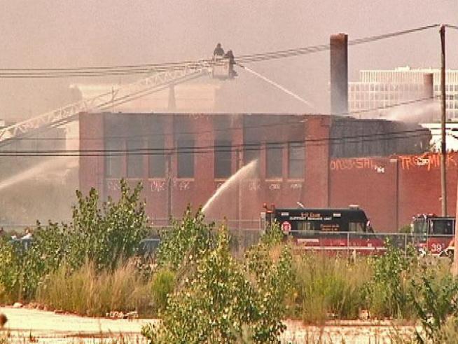 A 2-11 alarm fire was reported in a vacant two-story warehouse at 3033 S. Damen Ave. on Monday afternoon.