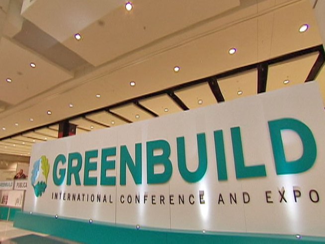 Buildings produce more than a third of the world's carbon emissions.  So, making greener, cleaner buildings is the goal at this year's 