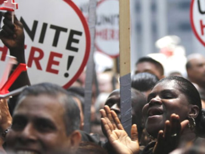Protesting Workers Expect to be Arrested