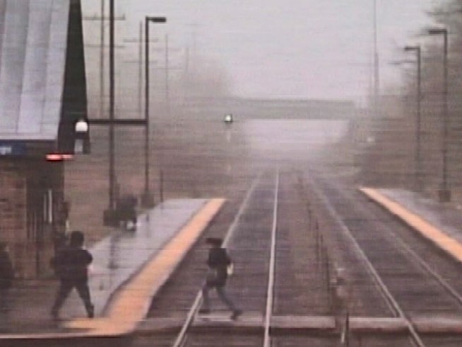 Metra spokeswoman Judy Pardonnet says people often are surprised by how fast trains are moving.