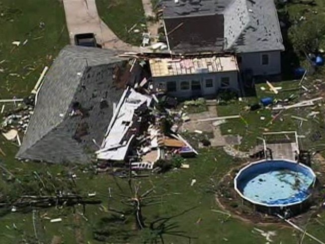 Check out the damage from Saturday night's powerful storms in the <a title=