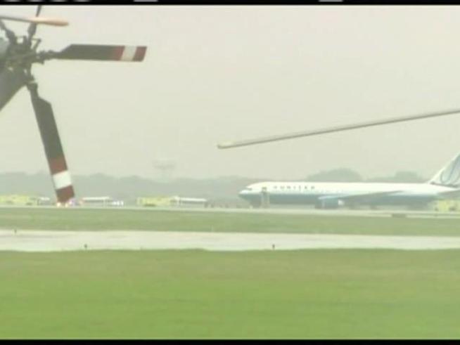 A small fire in a brake assembly forced the evacuation of a United Airlines plane at O'Hare International Airport on Wednesday.