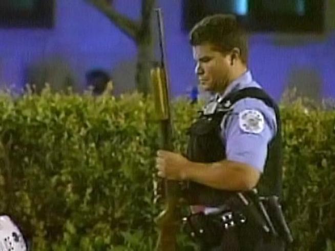 BROLL: A gunman takes hostages at a VA hospital in Chicago.