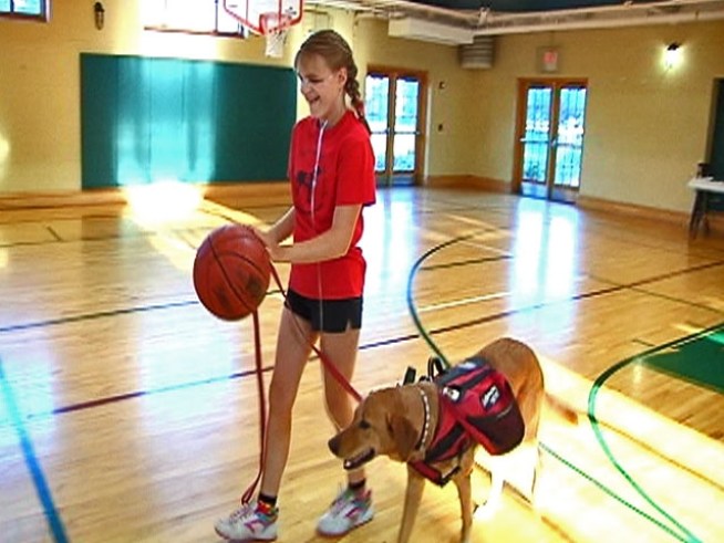 Jenny Youngwith wants to play basketball just as she's been doing safety for years. But a decision made by someone, somewhere is preventing the special needs student from hitting the court.