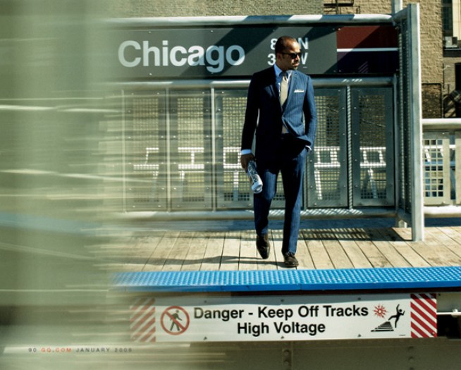 GQ Goes Blue in the Chi