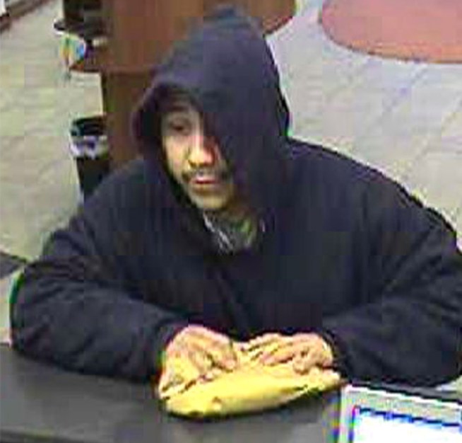 "Lunch Bag Bandit" Robs Same Bank Twice