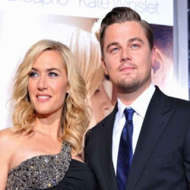 Leo’s Golden Globes Date: Kate Winslet!