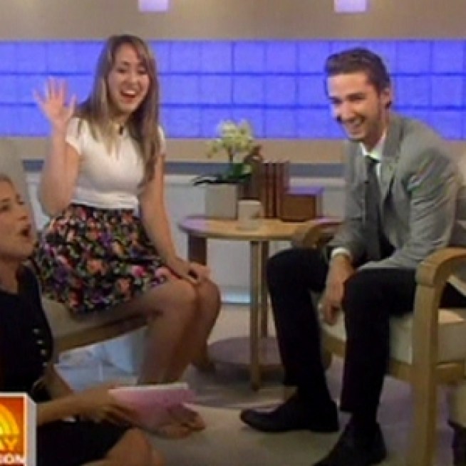 Shia LaBeouf Makes A 'Love Connection' With 'Today' Show Fan