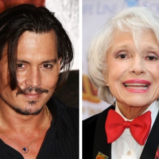 Johnny Depp Gets Big Screen Blessing From Carol Channing
